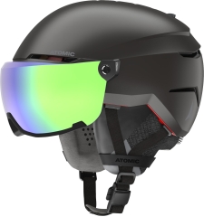 Atomic Savor Amid Visor HD Skihelm (black) 