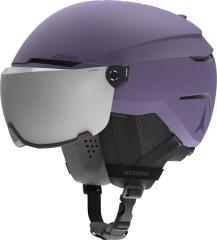 Atomic Savor Visor Stereo Skihelm (light/purple) 