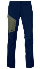 Bergans Vaagaa Light Softshell Pants Men (navy-blue/green-mud) 