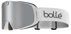 Bolle Nevada Neo Skibrille + Sparelens (white-matte/black chrome) 