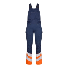 Engel Safety Latzhose (blue ink/orange) 