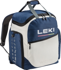 Leki Skiboot Bag WCR 60L Skischuhtasche (dark-denim/poppy-red/dawn-blue) 