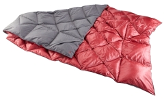 Nordisk Kiby Decke (ash-black/cranberry-red) 