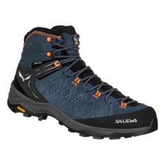 Salewa MS Alp Trainer 2 Mid GTX Wanderschuhe (dark-denim/fluo-orange) 