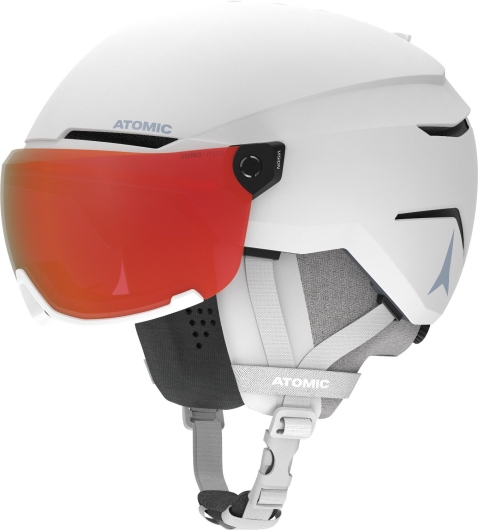 Atomic Savor Visor Photo Skihelm (white-heather) 