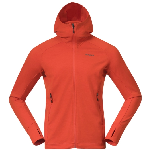 Bergans Rabot Merino Tech Midlayer Hoodie (lava) 