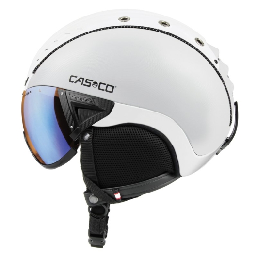 Casco SP-2 Visor Skihelm (structured-white glossy/photomatic) 