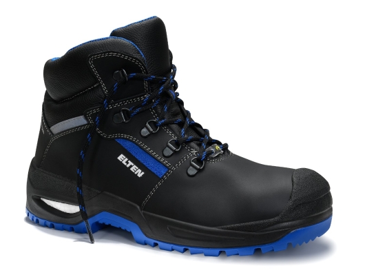 Elten Leonardo XXSG Mid S3 Sicherheitsschuhe (schwarz/blau) 