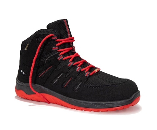 Elten Maddox GTX Wide Mid S3S Sicherheitsschuhe (black/red) 