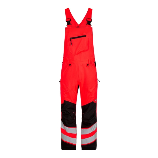 Engel Safety Latzhose (rot/schwarz) 