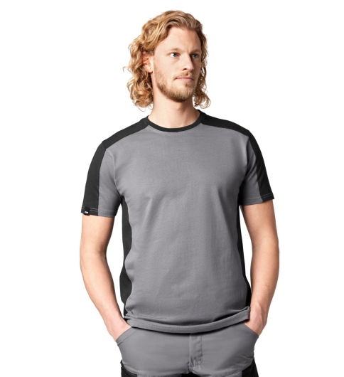 FHB Marc T-Shirt (grau-schwarz) 